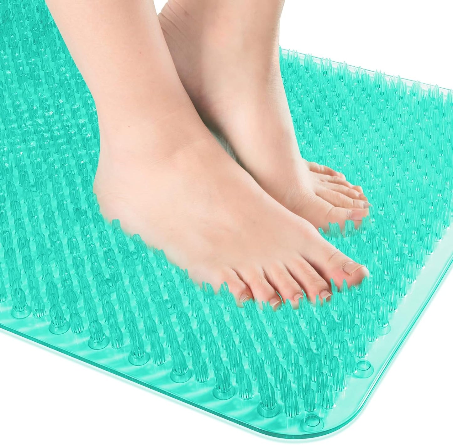 Anti-Fatigue Bath Mat with Soft Bristles