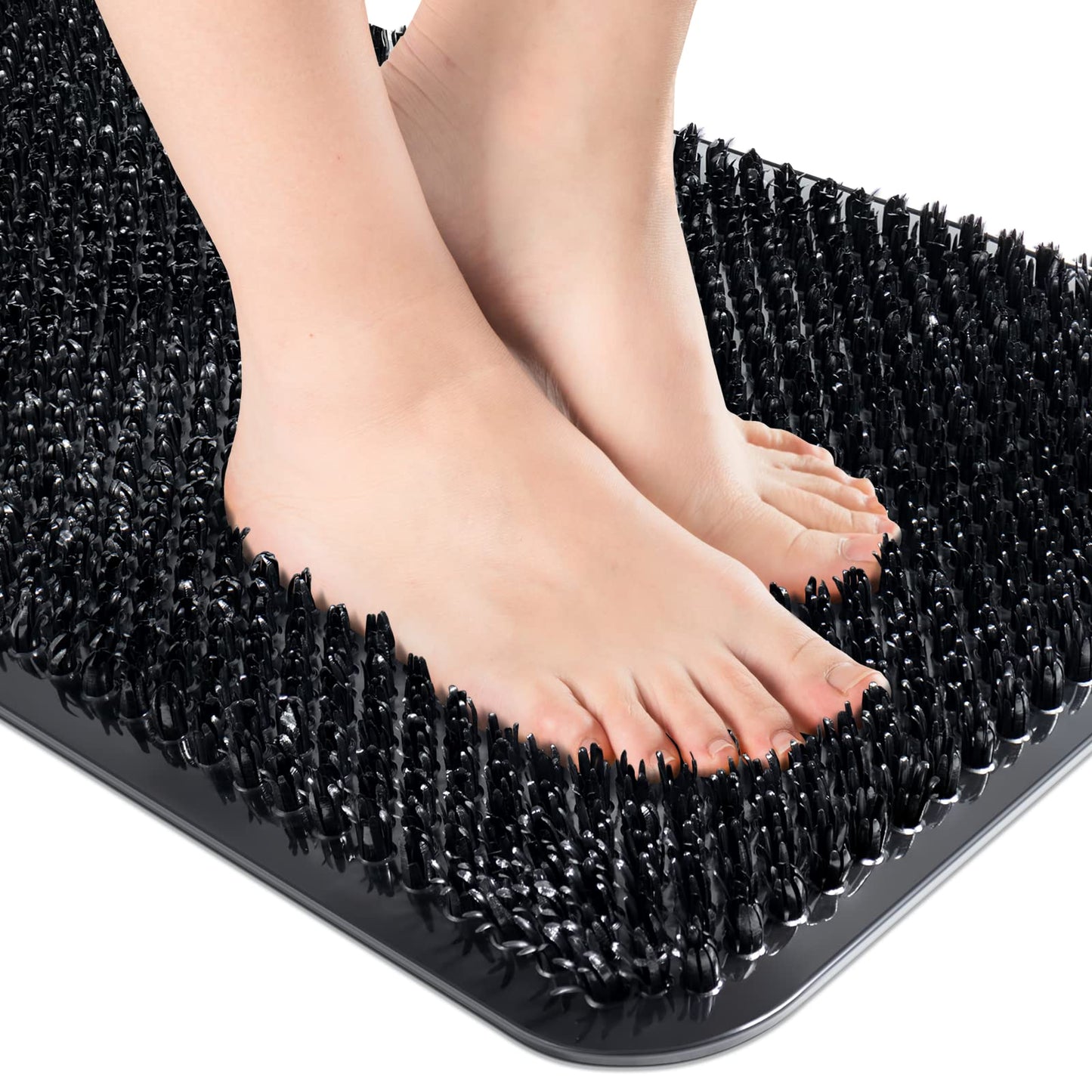 Anti-Fatigue Bath Mat with Soft Bristles