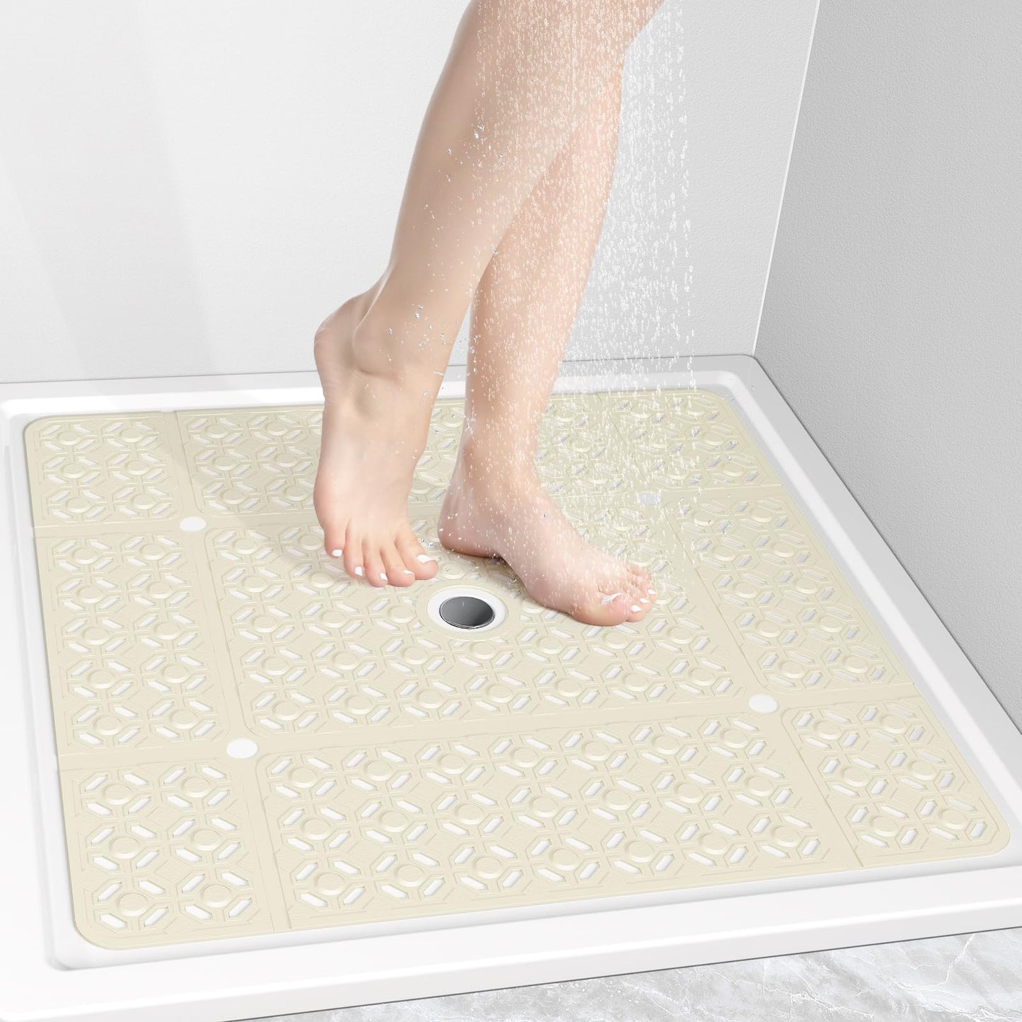 Extra Large Anti-Slip Shower Mat for Safety and Comfort