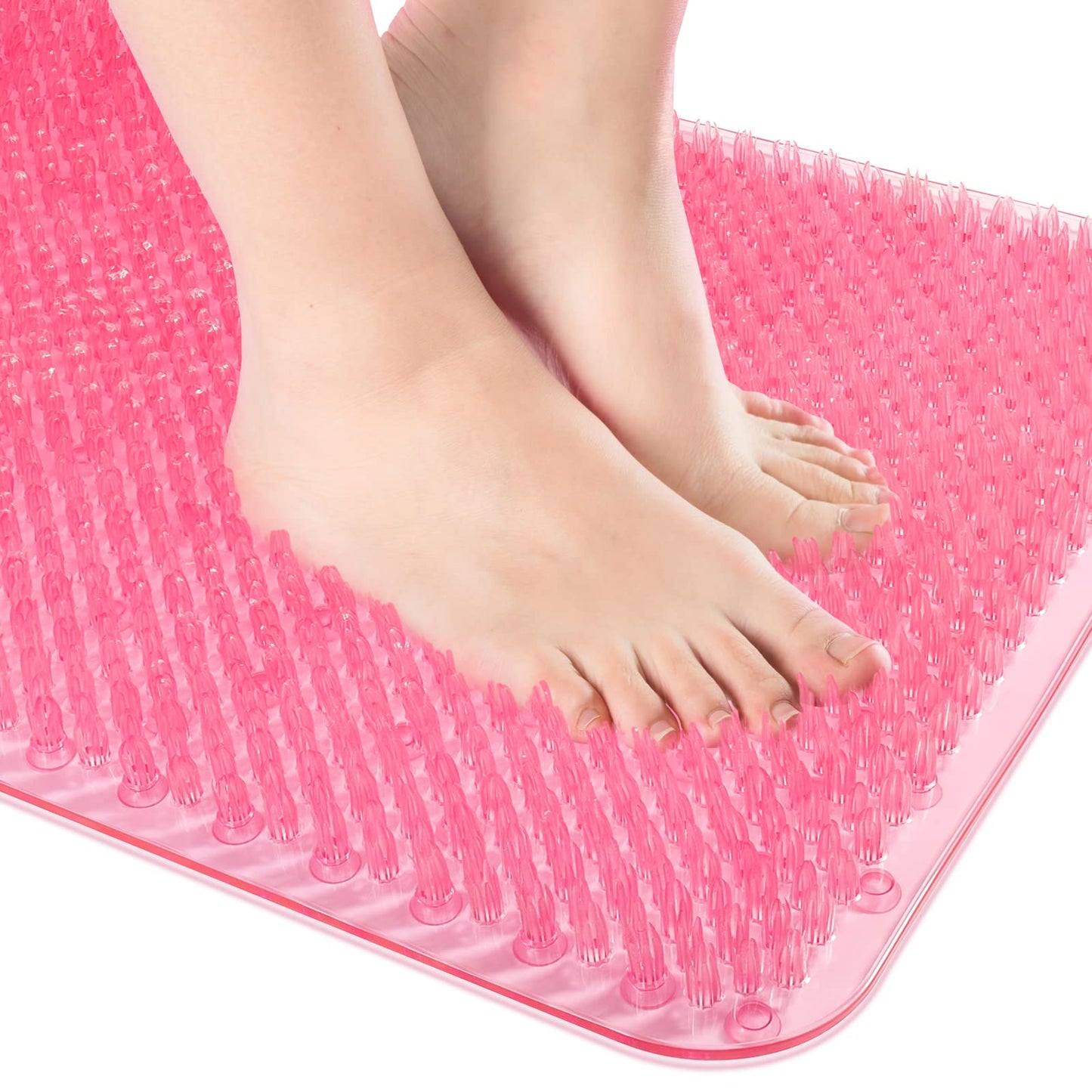 Anti-Fatigue Bath Mat with Soft Bristles