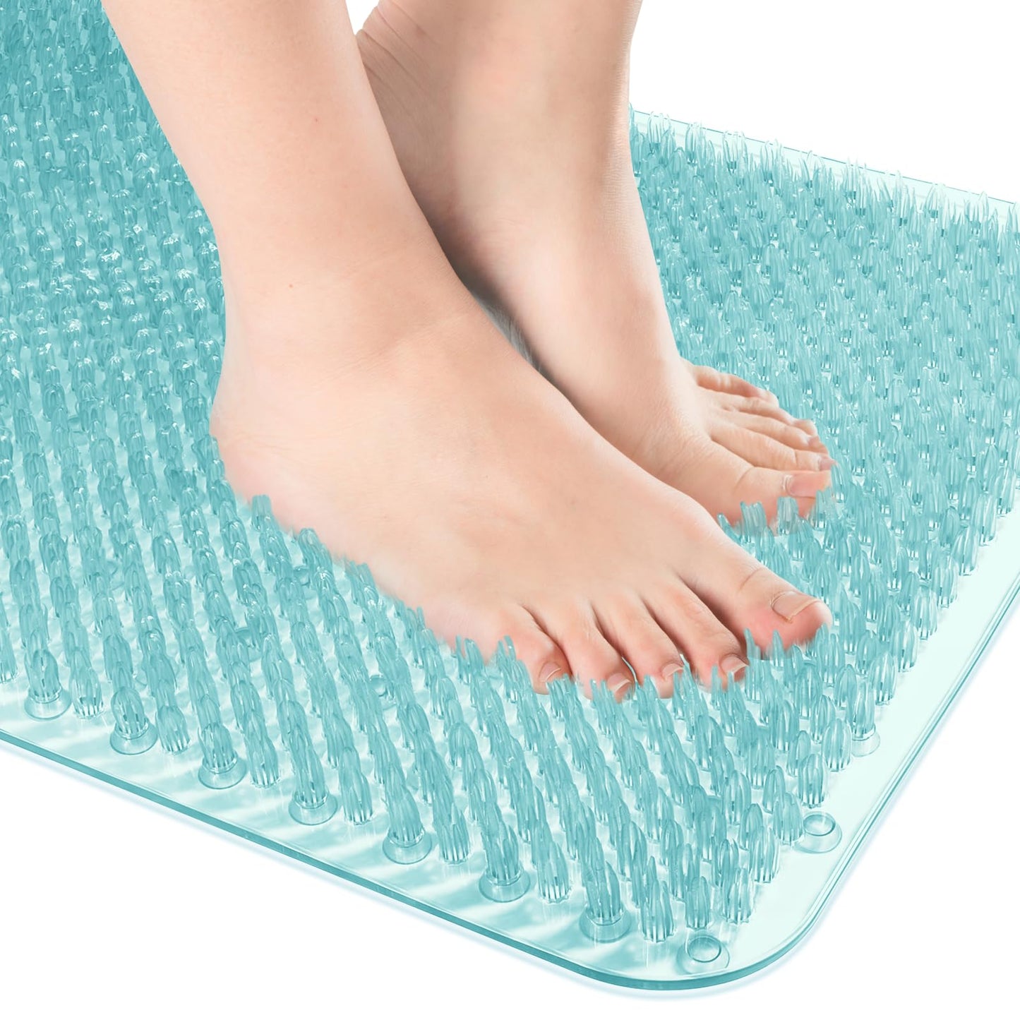 Anti-Fatigue Bath Mat with Soft Bristles