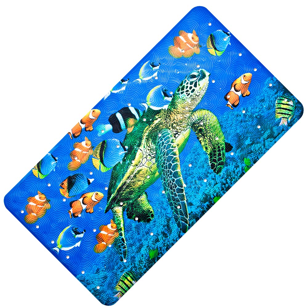 Extra Soft Non-Slip Bath Tub Mat - Strong Suction Cups