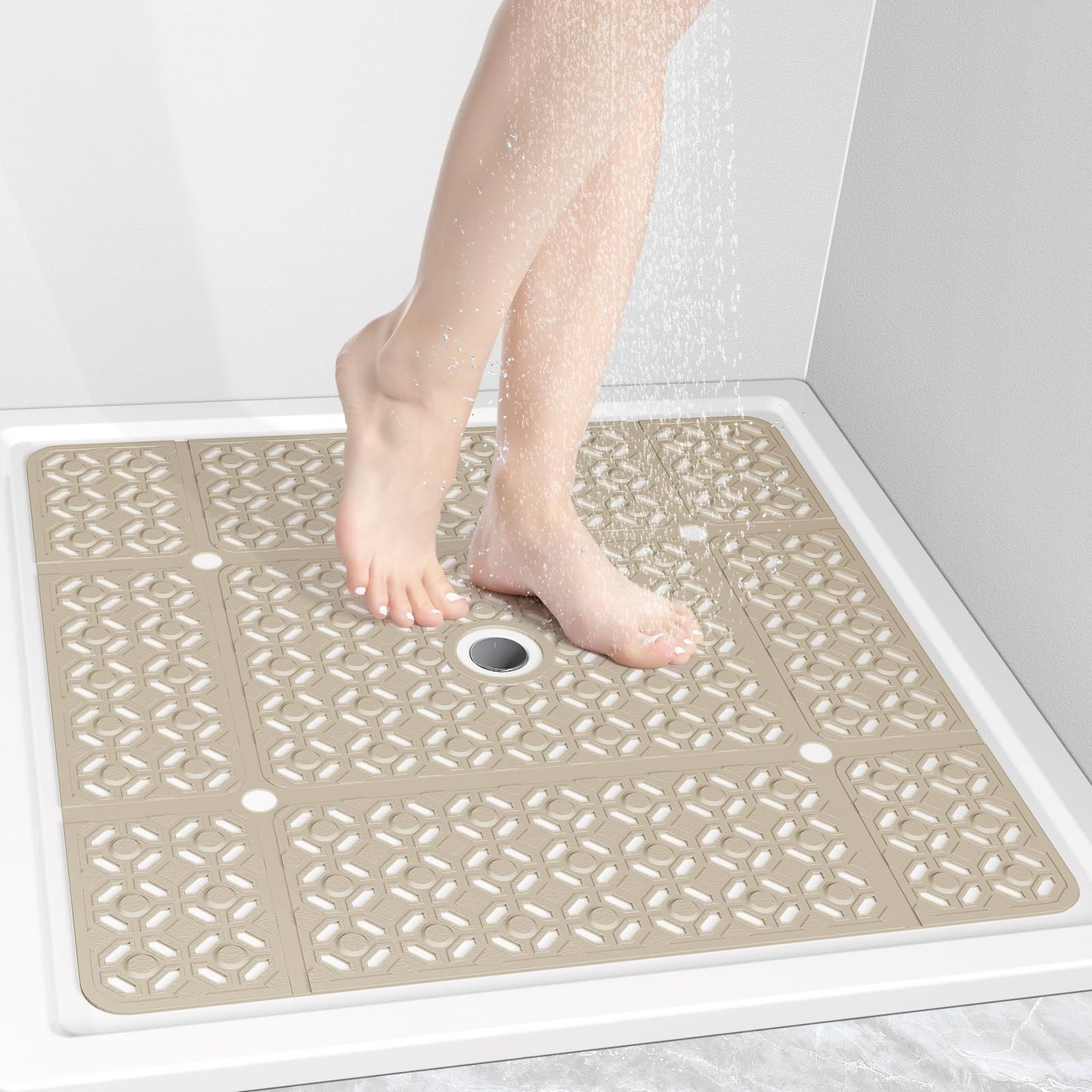 Extra Large Anti-Slip Shower Mat for Safety and Comfort