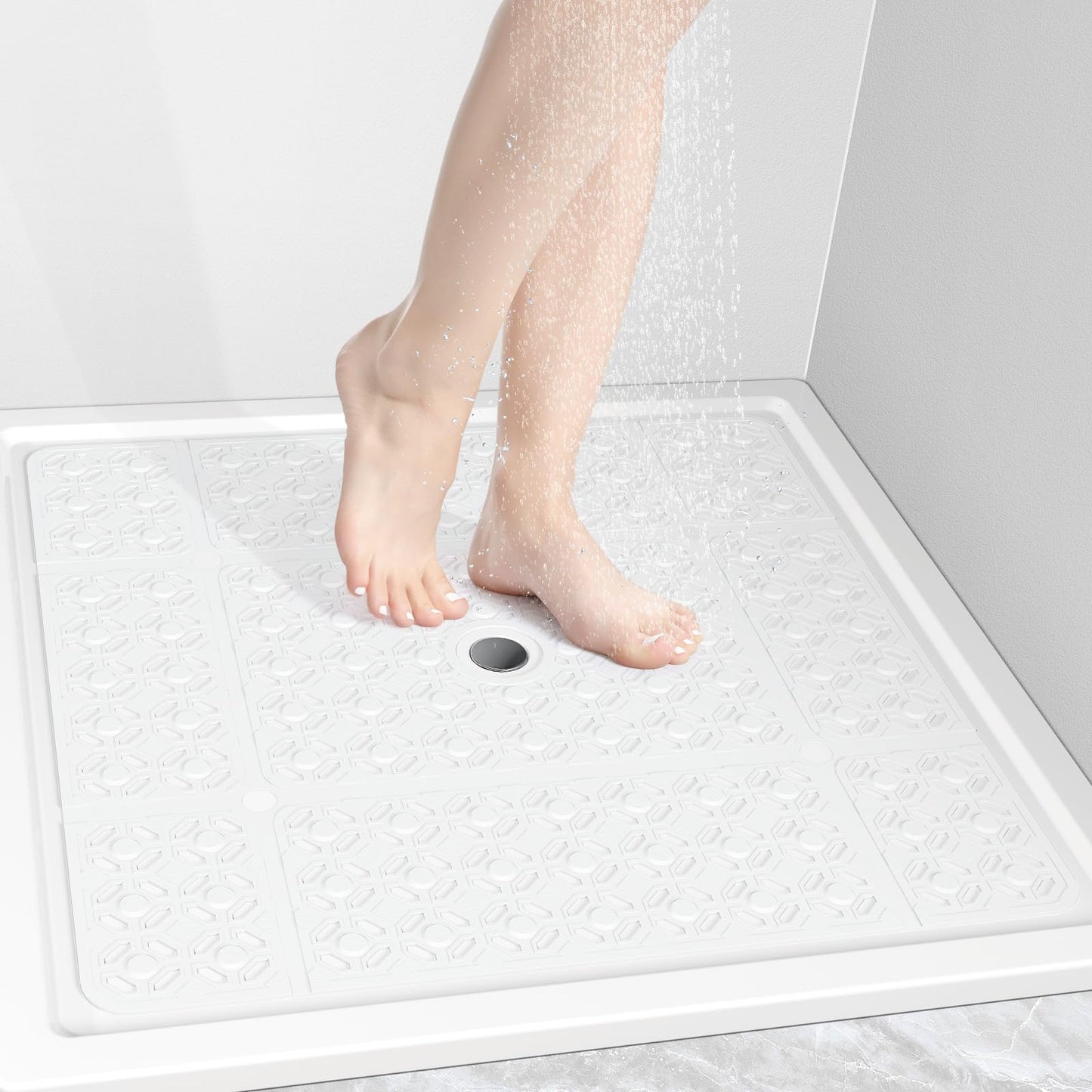 Extra Large Anti-Slip Shower Mat for Safety and Comfort