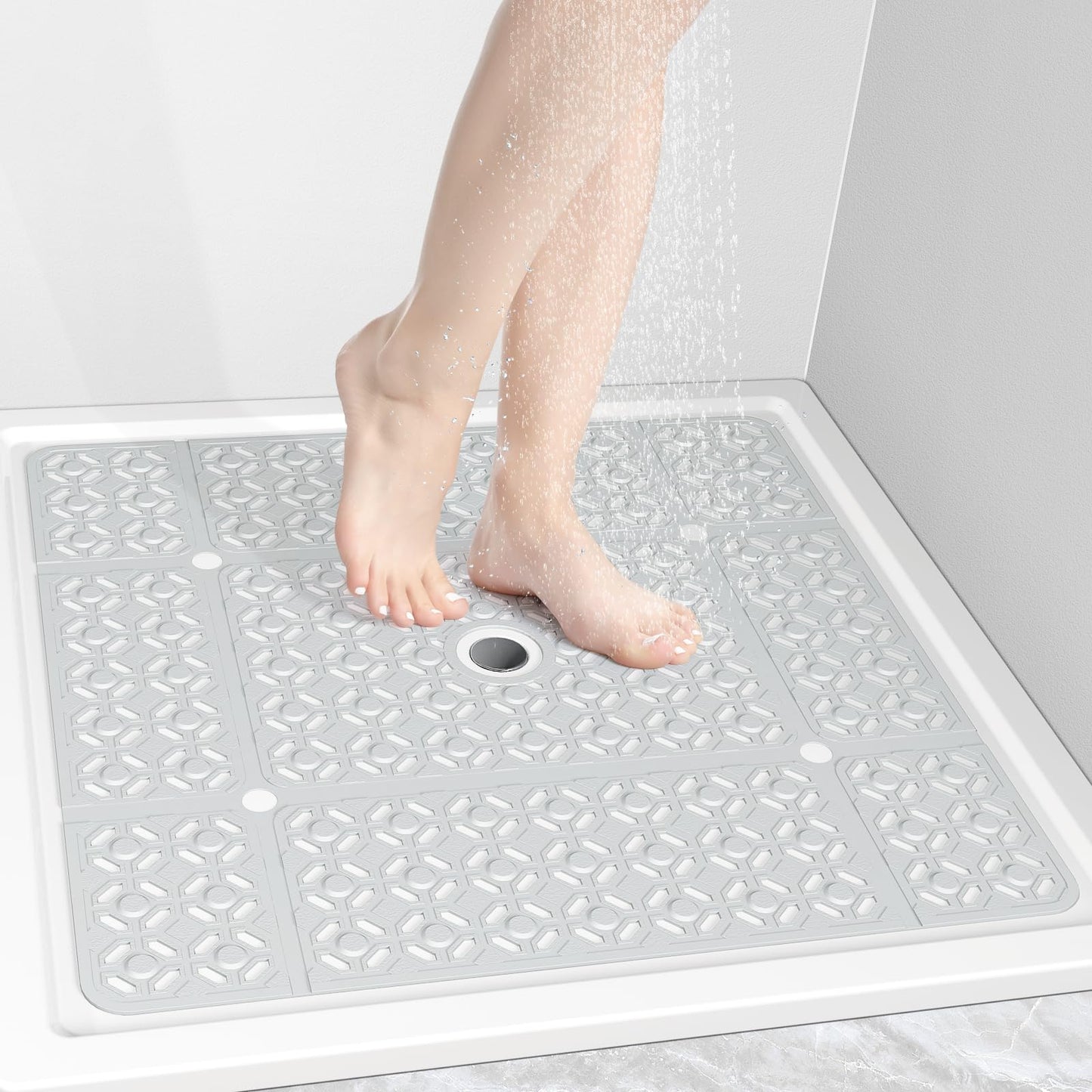 Extra Large Anti-Slip Shower Mat for Safety and Comfort