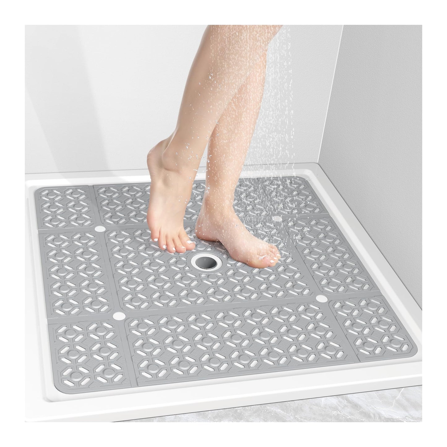Extra Large Anti-Slip Shower Mat for Safety and Comfort