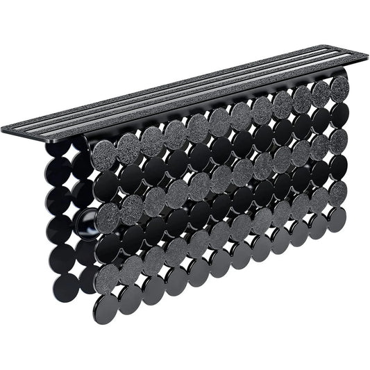 Bligli PVC Sink Divider Mat - 12.2"x4.7", Non-Slip with 6 Suction Cups, Scratch & Stain Resistant, Fits Divided Basins, Easy to Clean