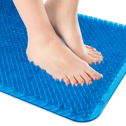 Anti-Fatigue Bath Mat with Soft Bristles