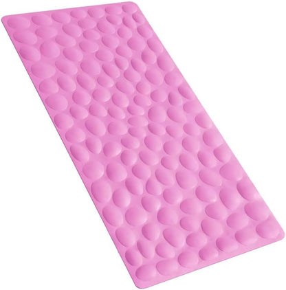Non-Slip Bathtub Mat OTHWAY Soft Rubber Bathroom Bathmat with Strong Suction Cups
