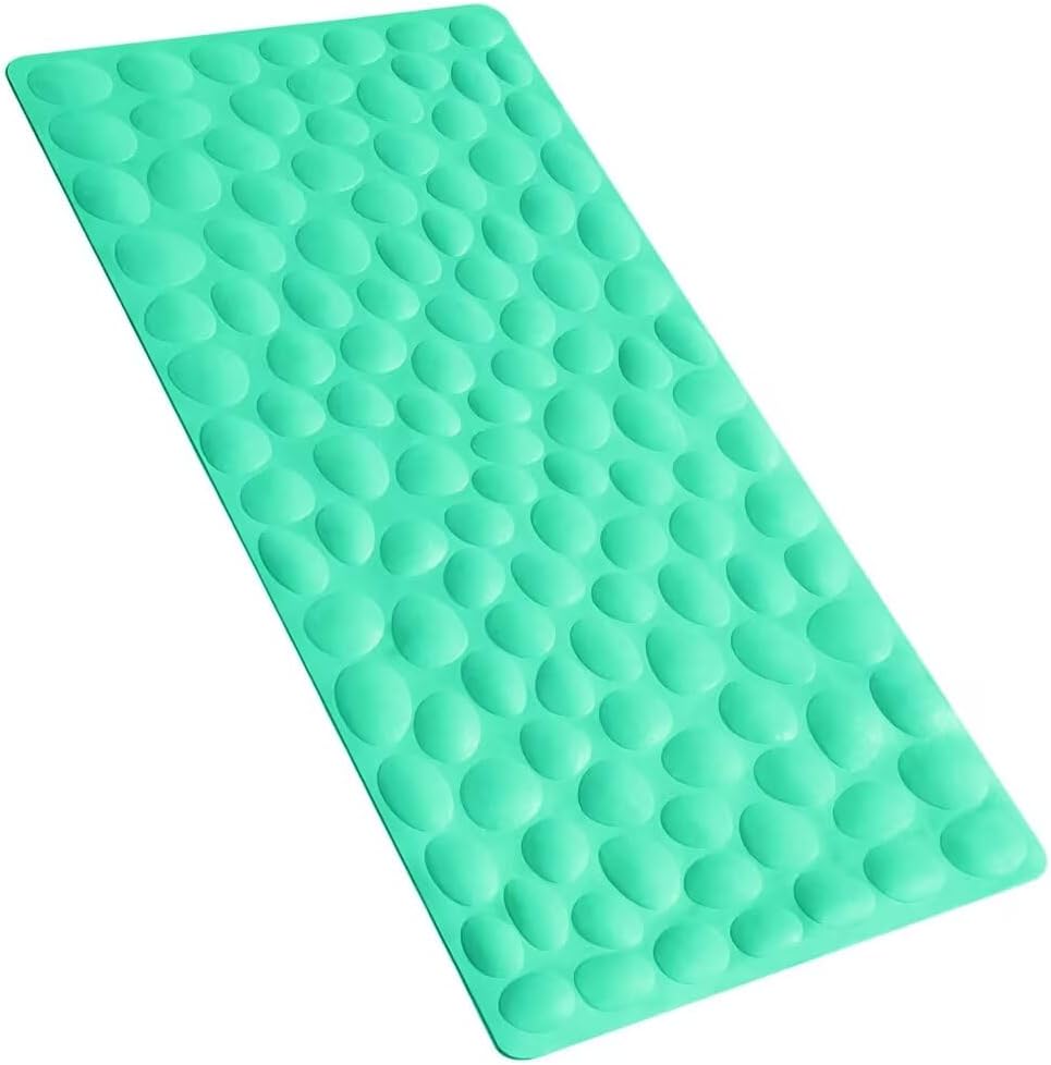 Non-Slip Bathtub Mat OTHWAY Soft Rubber Bathroom Bathmat with Strong Suction Cups
