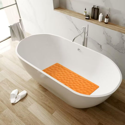 Non-Slip Bathtub Mat OTHWAY Soft Rubber Bathroom Bathmat with Strong Suction Cups