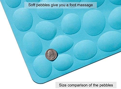 Non-Slip Bathtub Mat OTHWAY Soft Rubber Bathroom Bathmat with Strong Suction Cups