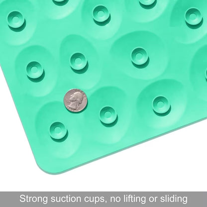 Non-Slip Bathtub Mat OTHWAY Soft Rubber Bathroom Bathmat with Strong Suction Cups