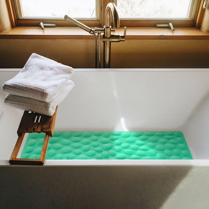 Non-Slip Bathtub Mat OTHWAY Soft Rubber Bathroom Bathmat with Strong Suction Cups
