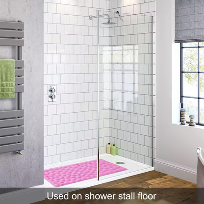 Non-Slip Bathtub Mat OTHWAY Soft Rubber Bathroom Bathmat with Strong Suction Cups
