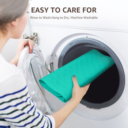 Anti-Slip Rubber Baby Bath Mat - Strong Suction Cups (Grey)